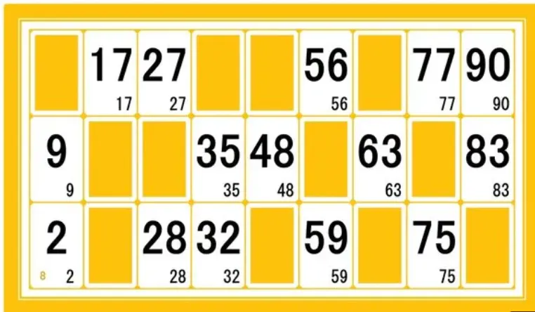 carton de loto traditionnel 3 lignes de 15 numéros