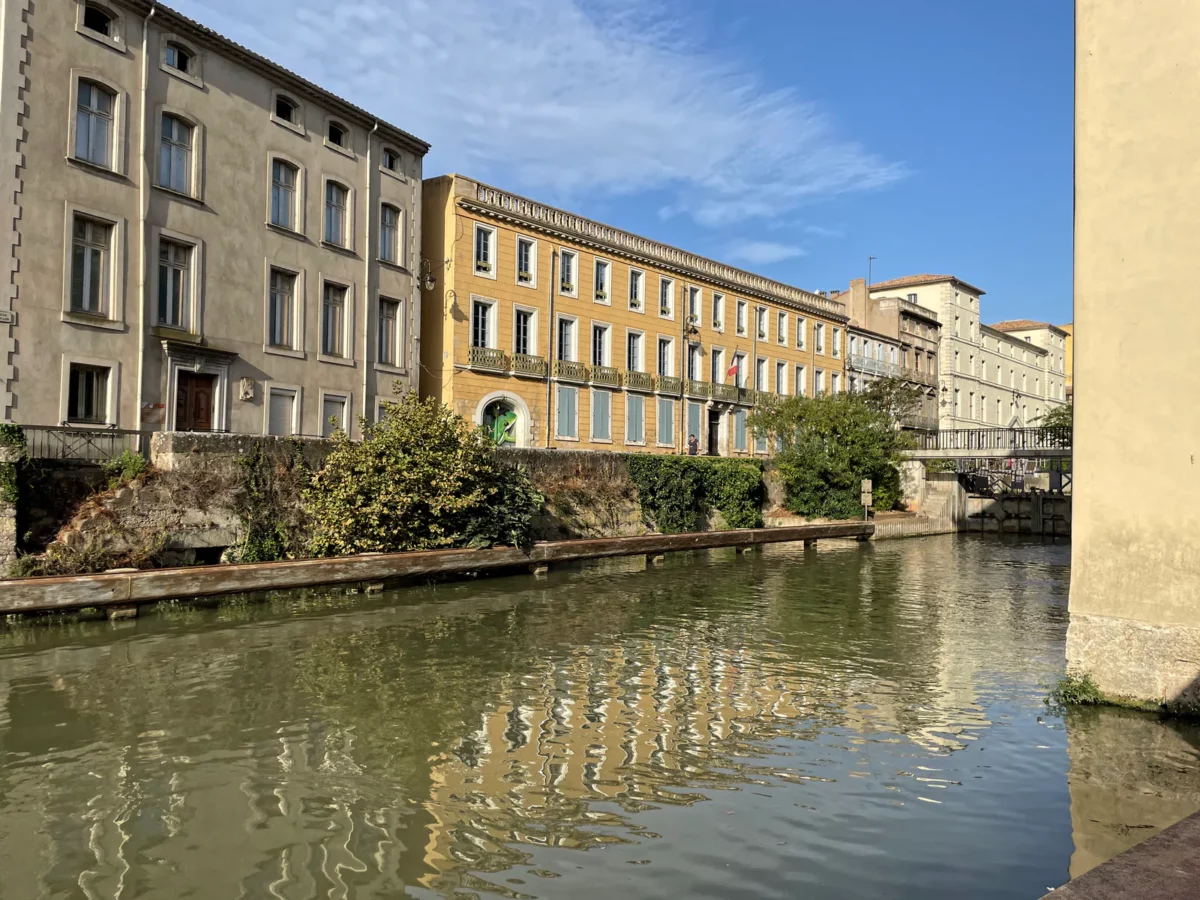 Quai Dillon bordant la Robine